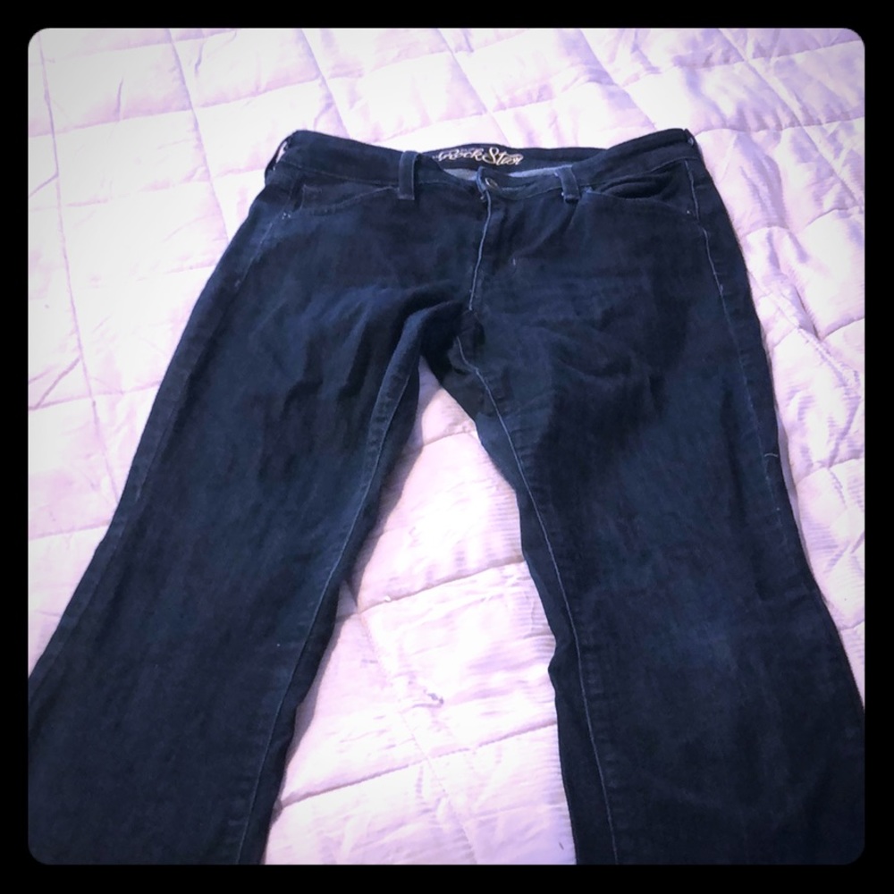 Old Navy Rockstar dark denim